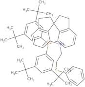 (R)-(+)-7-[N-(2-Phenylthio)ethylamino]-7'-[bis(3,5-di-t-butylphenyl)phosphino]-2,2',3,3'-tetrahydro-1,1'-spirobindane