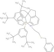 (R)-(+)-7-[N-(2-Benzylthio)ethylamino]-7'-[bis(3,5-di-t-butylphenyl)phosphino]-2,2',3,3'-tetrahy...