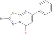 2-Bromo-7-phenyl-5H-[1,3,4]thiadiazolo[3,2-a]pyrimidin-5-one