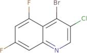 4-Bromo-3-chloro-5,7-difluoroquinoline