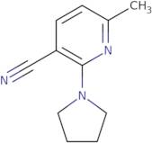 6-Methyl-2-(pyrrolidin-1-yl)pyridine-3-carbonitrile