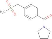 1-[4-(Methanesulfonylmethyl)benzoyl]pyrrolidine