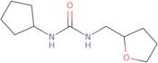 1-Cyclopentyl-3-[(oxolan-2-yl)methyl]urea