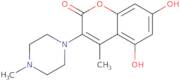 5,7-Dihydroxy-4-methyl-3-(4-methylpiperazin-1-yl)-2H-chromen-2-one