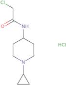 2-Chloro-N-(1-cyclopropylpiperidin-4-yl)acetamide hydrochloride