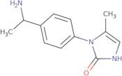 1-[4-(1-Aminoethyl)phenyl]-5-methyl-2,3-dihydro-1H-imidazol-2-one