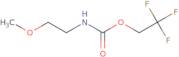 2,2,2-Trifluoroethyl N-(2-methoxyethyl)carbamate