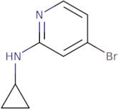 4-Bromo-2-(N-cyclopropylamino)pyridine
