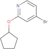 4-Bromo-2-(cyclopentyloxy)pyridine