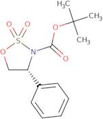 (4R)-4-Phenyl-1,2,3-oxathiazolidine-2,2-dioxide-3-carboxylic acid t-butyl ester