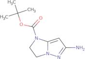 tert-Butyl 6-amino-2,3-dihydro-1H-imidazo[1,2-b]pyrazole-1-carboxylate