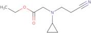 Ethyl 2-[(2-cyanoethyl)(cyclopropyl)amino]acetate