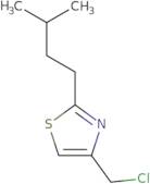 4-(Chloromethyl)-2-(3-methylbutyl)-1,3-thiazole