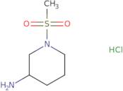 1-Methanesulfonylpiperidin-3-amine hydrochloride