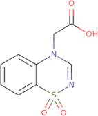 4H-1,2,4-Benzothiadiazine-4-acetic acid, 1,1-dioxide