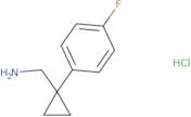 (1-(4-Fluorophenyl)cyclopropyl)methanamine hydrochloride
