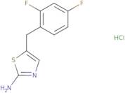 5-[(2,4-Difluorophenyl)methyl]-1,3-thiazol-2-amine hydrochloride