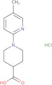 1-(5-Methylpyridin-2-yl)piperidine-4-carboxylic acid hydrochloride