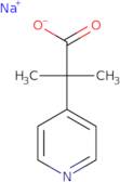 Sodium 2-methyl-2-(pyridin-4-yl)propanoate