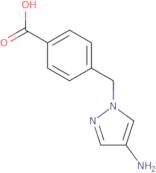 4-[(4-Amino-1H-pyrazol-1-yl)methyl]benzoic acid