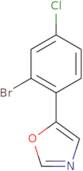 5-(2-Bromo-4-chlorophenyl)oxazole