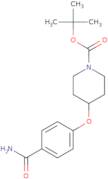 tert-Butyl 4-(4-carbamoylphenoxy)piperidine-1-carboxylate