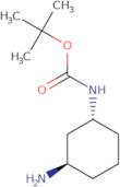 rac-tert-Butyl N-[(1R,3R)-3-aminocyclohexyl]carbamate, trans