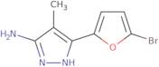 5-(5-Bromofuran-2-yl)-4-methyl-1H-pyrazol-3-amine