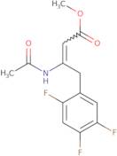 (Z)-Methyl 3-acetamido-4-(2,4,5-trifluorophenyl)but-2-enoate