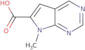 7-Methyl-7H-pyrrolo[2,3-d]pyrimidine-6-carboxylic acid