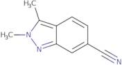 6-Cyano-2,3-dimethyl-2H-indazole