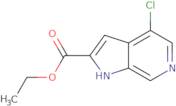 ethyl 4-chloro-6-azaindole-2-carboxylate