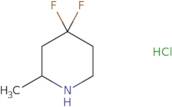 4,4-difluoro-2-methylpiperidine hydrochloride