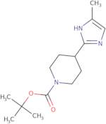 4-(4(5)-Methyl-1H-imidazol-2-yl)-piperidine-1-carboxylic acid tert-butyl ester