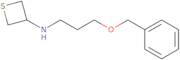 N-(3-Phenylmethoxypropyl)thietan-3-amine