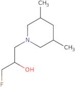 1-(3,5-Dimethylpiperidin-1-yl)-3-fluoropropan-2-ol