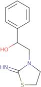 2-(2-Imino-1,3-thiazolidin-3-yl)-1-phenylethanol