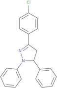 3-(4-Chlorophenyl)-1,5-diphenyl-4,5-dihydro-1H-pyrazole