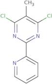 4,6-Dichloro-5-methyl-2-(pyridin-2-yl)pyrimidine