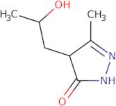 4-(2-Hydroxypropyl)-3-methyl-4,5-dihydro-1H-pyrazol-5-one