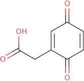 2-(3,6-Dioxocyclohexa-1,4-dien-1-yl)acetic acid