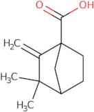 3,3-Dimethyl-2-methylene-bicyclo[2.2.1]-heptane-1-carboxylic acid