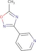 5-Methyl-3-(pyridin-3-yl)-1,2,4-oxadiazole