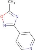 5-Methyl-3-(4-pyridyl)-1,2,4-oxadiazole