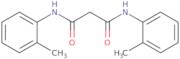 N,N'-Bis(2-methylphenyl)propanediamide