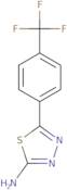 5-[4-(Trifluoromethyl)phenyl]-1,3,4-thiadiazol-2-amine