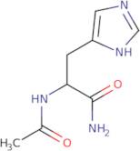 2-Acetamido-3-(1H-imidazol-4-yl)propanamide