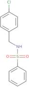 N-[(4-Chlorophenyl)methyl]benzenesulfonamide