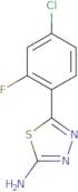 5-(4-Chloro-2-fluorophenyl)-1,3,4-thiadiazol-2-amine