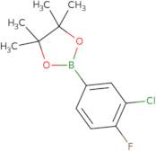 3-Chloro-4-fluorophenylboronic acid, pinacol ester